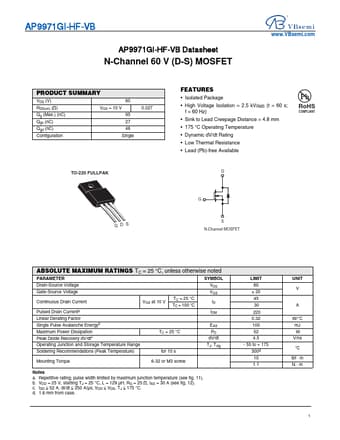  Datasheet Preview Page 1