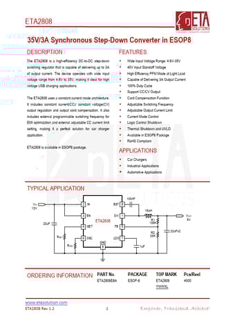  Datasheet Preview Page 1
