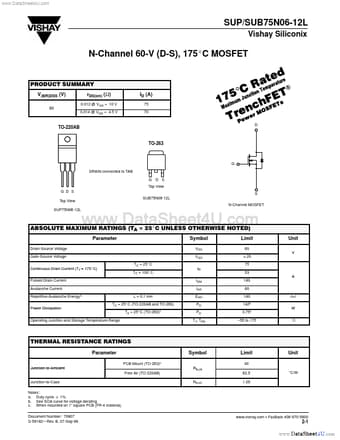  Datasheet Preview Page 1