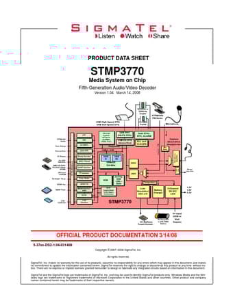 Datasheet Preview Page 1
