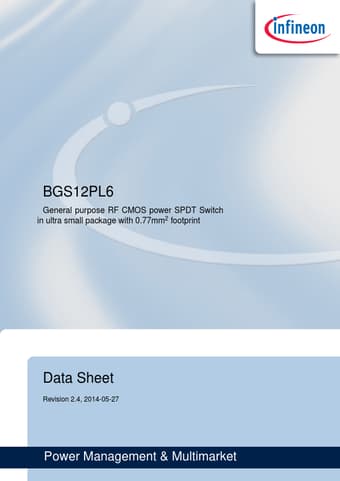  Datasheet Preview Page 1