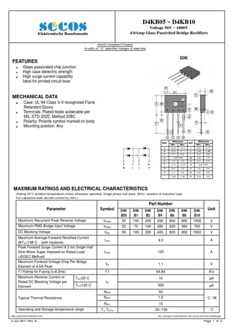 Datasheet Preview Page 1
