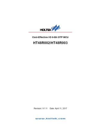  Datasheet Preview Page 1