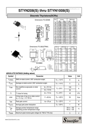  Datasheet Preview Page 1