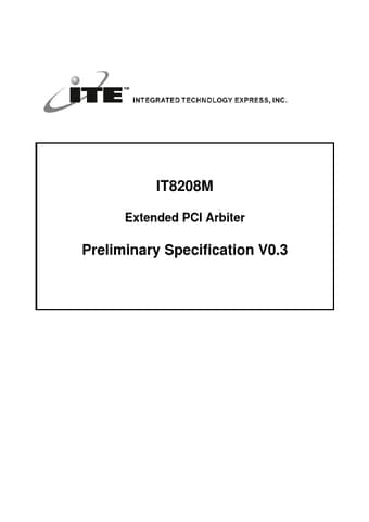  Datasheet Preview Page 1