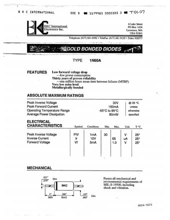  Datasheet Preview Page 1