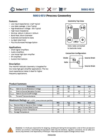  Datasheet Preview Page 1