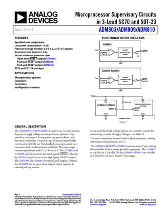  Datasheet Preview Page 1