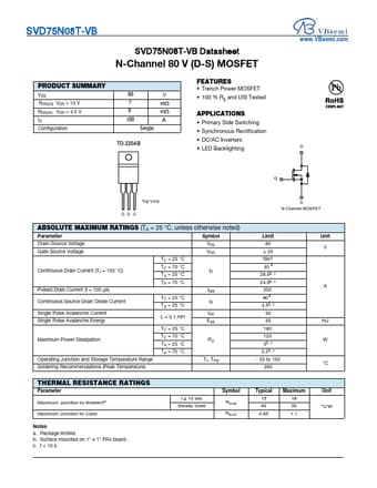  Datasheet Preview Page 1
