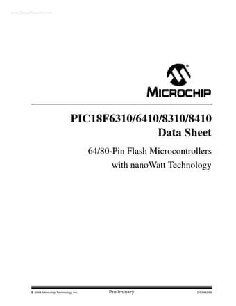  Datasheet Preview Page 1