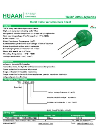  Datasheet Preview Page 1