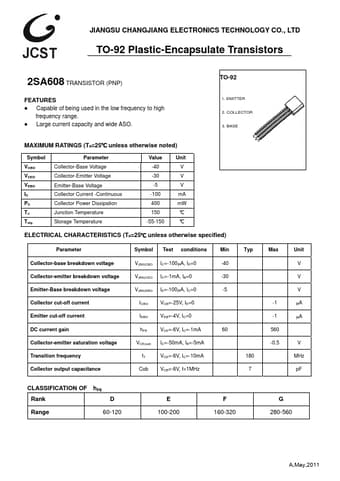  Datasheet Preview Page 1