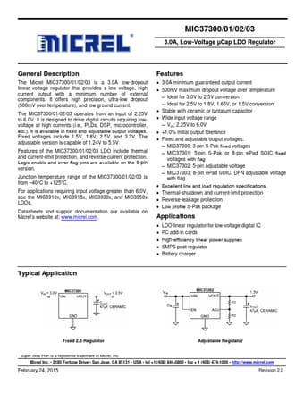  Datasheet Preview Page 1