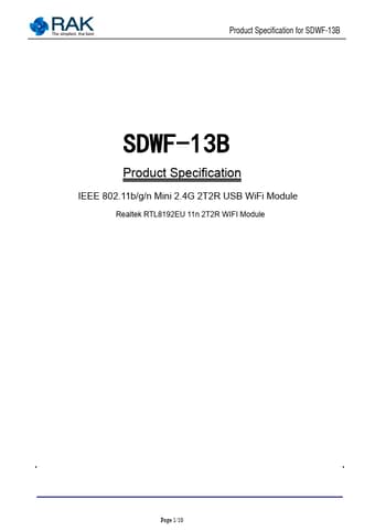  Datasheet Preview Page 1