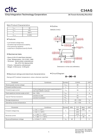  Datasheet Preview Page 1