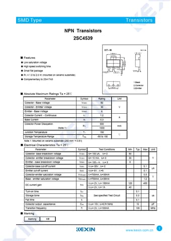  Datasheet Preview Page 1