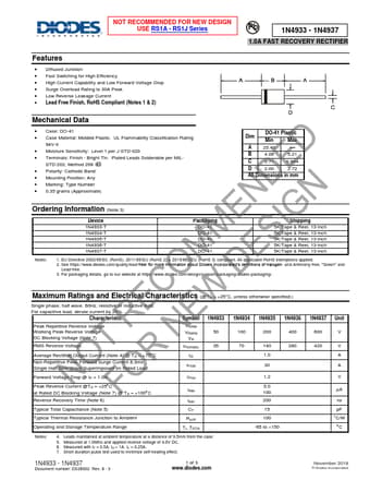  Datasheet Preview Page 1