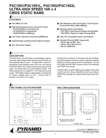  Datasheet Preview Page 1