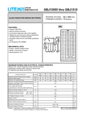  Datasheet Preview Page 1