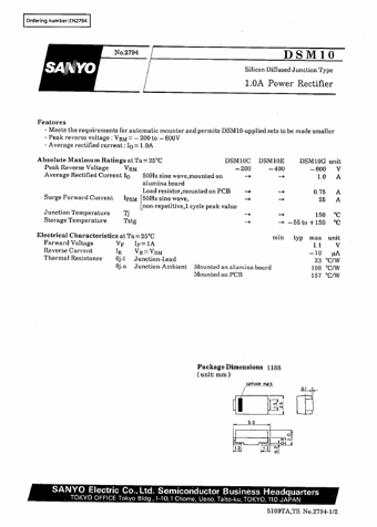  Datasheet Preview Page 1