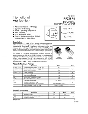  Datasheet Preview Page 1