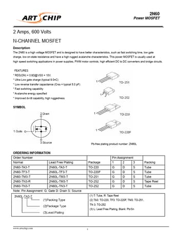  Datasheet Preview Page 1