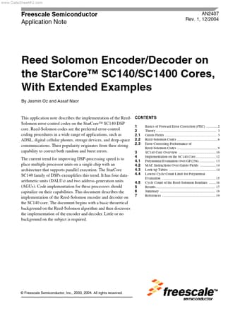  Datasheet Preview Page 1