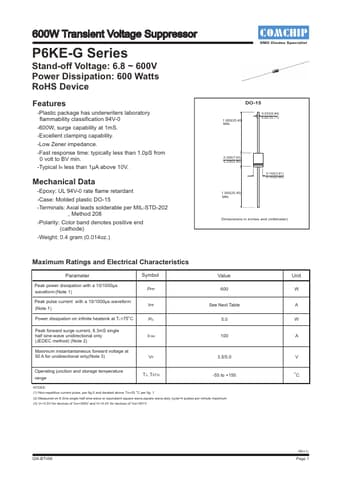  Datasheet Preview Page 1