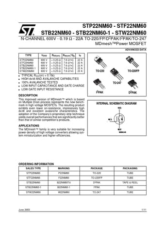  Datasheet Preview Page 1