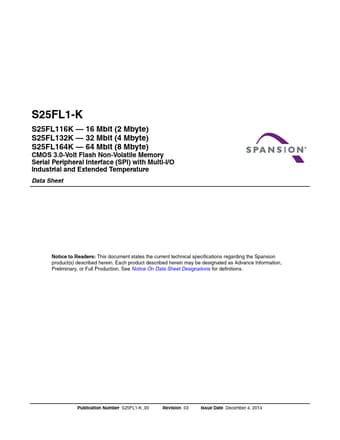  Datasheet Preview Page 1