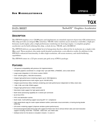  Datasheet Preview Page 1