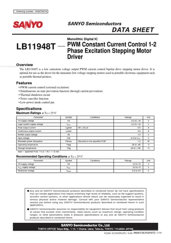  Datasheet Preview Page 1