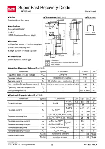  Datasheet Preview Page 1