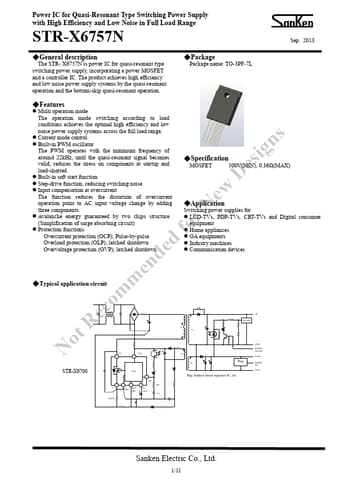  Datasheet Preview Page 1