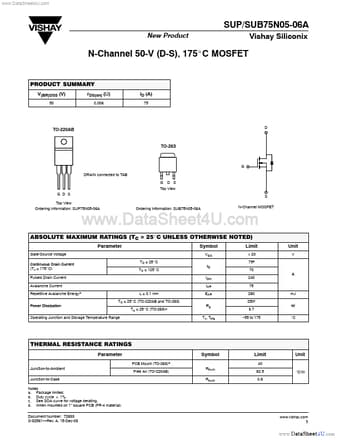  Datasheet Preview Page 1