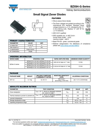  Datasheet Preview Page 1