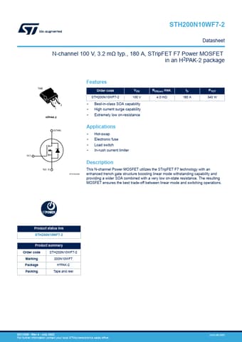  Datasheet Preview Page 1