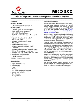  Datasheet Preview Page 1