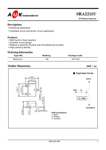  Datasheet Preview Page 1