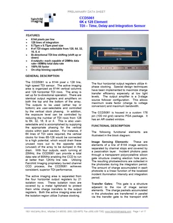  Datasheet Preview Page 1