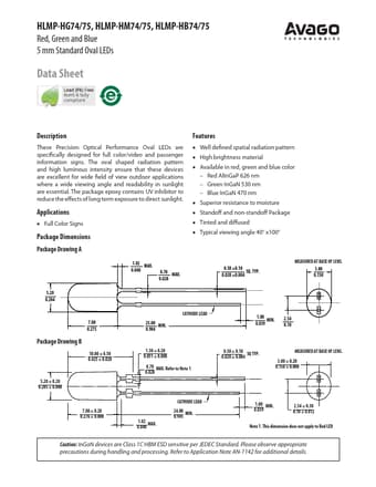  Datasheet Preview Page 1