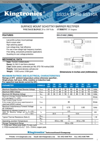  Datasheet Preview Page 1