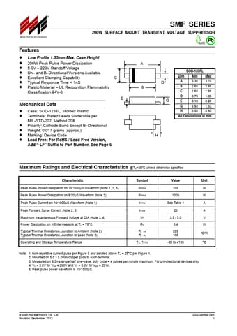  Datasheet Preview Page 1