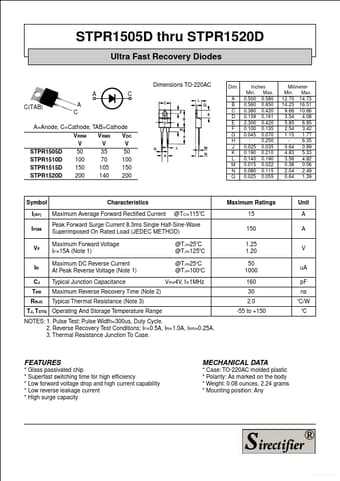  Datasheet Preview Page 1