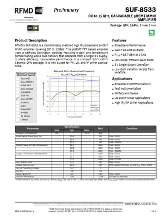  Datasheet Preview Page 1