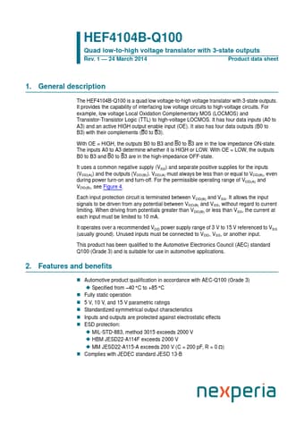  Datasheet Preview Page 1