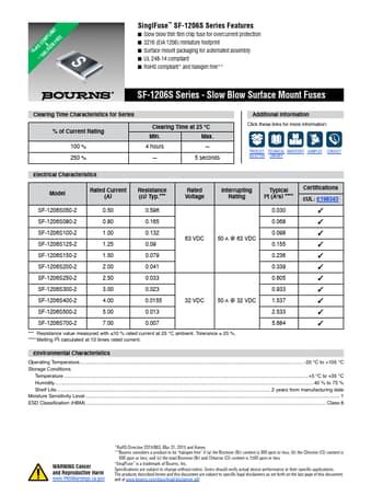 Datasheet Preview Page 1