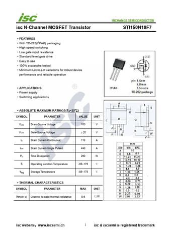  Datasheet Preview Page 1