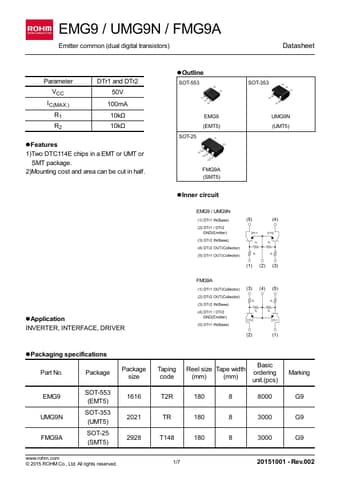  Datasheet Preview Page 1