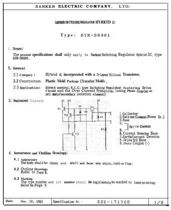  Datasheet Preview Page 1